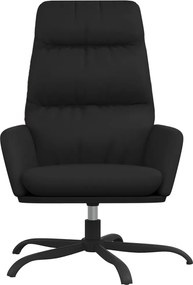 vidaXL Πολυθρόνα Relax Μαύρη από Συνθετικό Δέρμα