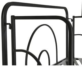 Ράφια Home ESPRIT Μαύρο Μέταλλο 60 x 27 x 160 cm