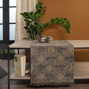 Τραβέρσα Ohio 03 Dark Grey Teoran 45X180 Acrylic, Polyester
