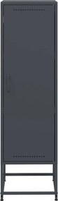 vidaXL Ντουλάπι Ανθρακί 36x39x123 εκ. από Ατσάλι