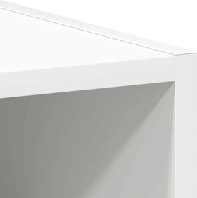 vidaXL Κρεμαστό Ντουλάπι "Riga" Λευκό 20x29,5x60 εκ. από Τεχνητό Ξύλο
