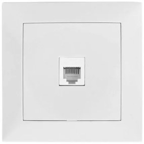 Πρίζα Τηλεφώνου Πλήρης RJ11 Lumen-15-0180-Λευκό 15-0180