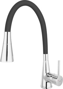 Ferro Zumba II Black BZA42B - Μπαταρία Κουζίνας με Εύκαμπτο Στόμιο