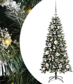 vidaXL Τεχνητό Χριστουγεννιάτικο Δέντρο με 150 LED Πράσινο 120 cm