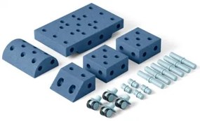 Εκπαιδευτικό Παιχνίδι MODU Explorer Set - Deep Blue/ Sky Blue