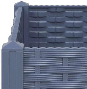 vidaXL Ζαρντινιέρα 160 x 40 x 38 εκ. από Πολυπροπυλένιο