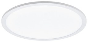 Φωτιστικό Οροφής Πλαφονιέρα Led Με Τηλεχειριστήριο Sarsina-A 98208 White Eglo Αλουμίνιο, Πλαστικό