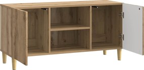 vidaXL Ντουλάπι TV Artisan Δρυς 102 x 34,5 x 50 εκ. Επεξεργασμένο Ξύλο