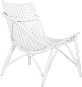 ΚΑΡΕΚΛΑ ΕΞΩΤ.ΧΩΡΟΥ CELLION HM9812.03 ΡΑΒΔΟΙ RATTAN ΣΕ ΛΕΥΚΟ ΧΡΩΜΑ 76x72x83Υεκ.