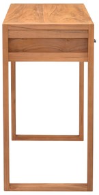 vidaXL Γραφείο με 2 Συρτάρια 100 x 40 x 75 εκ. Ανακυκλωμένο Ξύλο Teak