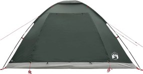 vidaXL Σκηνή Camping 6 ατόμων Στρατιωτικό Πράσινο