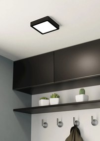 Φωτιστικό Οροφής Eglo 99243 FUEVA 5 Μαύρο Ματ (Black Mat) 3000K