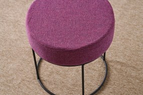 Πουφ Σκαμπό Λιλά DIDIM 40x40x40