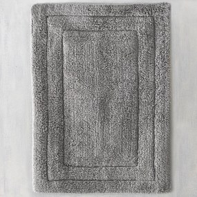 Πατάκι Μπάνιου Senna Dark Grey Ρυθμός 60Χ90 100% Βαμβάκι