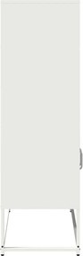 vidaXL Highboard Λευκό 68x39x123 cm Ατσάλι