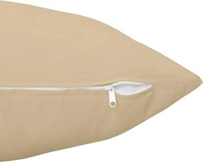 vidaXL Κάλυμμα Μαξιλαριού 6 pcs HEERLEN Μπεζ 45 x 45 cm Πολυεστέρας