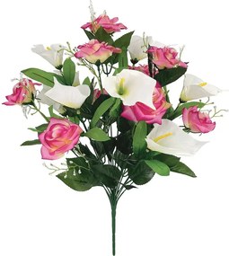 Τεχνητό Μπουκέτο Λουλουδιών 50εκ. Marhome 00-16230-3