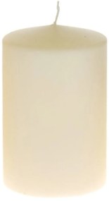 Κερί Κύλινδρος 36968 9x14cm Cream Παραφίνη