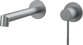 Orabella Terra Gun Metal Light 10310 - Εντοιχιζόμενη μπαταρία νιπτήρα