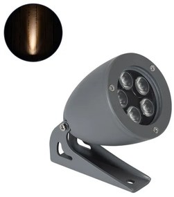 Σποτ Φωτιστικό για Φυτά 12W IP67 2200K Αλουμίνιο Γκρι 90468 Globostar-90468-Ανθρακί 90468