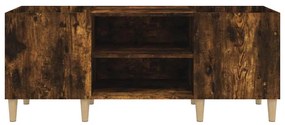 vidaXL Δισκοθήκη Καπνιστή Δρυς 121x38x48 εκ. από Επεξεργασμένο Ξύλο