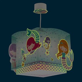 Mermaids παιδικό φωτιστικό οροφής (63442) - 1.5W - 20W - 63442