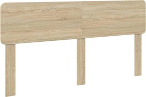 vidaXL Σκελετός Κρεβατιού Sonoma Δρυς 200 x 200 cm