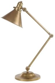 Επιτραπέζιο Φωτιστικό Γραφείου 1xE27 66cm Provence Elstead Lighting-PV-TL-AB-Ορείχαλκος PV-TL-AB
