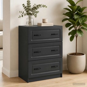 vidaXL Ντουλάπι με Συρτάρια 66 x 34,5 x 87 εκ. Επεξεργασμένο Ξύλο