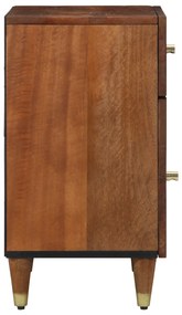 vidaXL κομοδίνο  Καφέ μέλι Μασίφ ξύλο 50 x 33 x 60 εκ. Ανθεκτικό