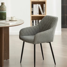 Καρέκλα Τραπεζαρίας (60x56x82) Spitishop Emiliano Grey