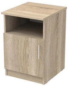 Κομοδίνο Galdi μελαμίνη σε sonoma απόχρωση 40x45x60εκ 40x45x60 εκ.