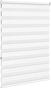 vidaXL Ζέβρα τυφλή Καφέ Πλάτος υφάσματος 90,9 εκ. Πολυεστέρας