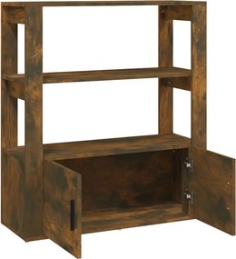 vidaXL Ντουλάπι Καπνιστή Δρυς 80x30x90 εκ. από Επεξεργασμένο Ξύλο