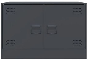 vidaXL Έπιπλο Τηλεόρασης Ανθρακί 67x39x44 εκ. από Χάλυβα