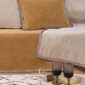 Ριχτάρι New Tanger Mustard-Ecru Nef-Nef Two-seater 180x250cm Acrylic, Polyester