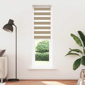 vidaXL Στόρι Ζέβρας Καφέ 55x200 εκ. Πλάτος Υφάσματος 50,9 εκ. Πολυεστέρας