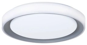 Φωτιστικό Οροφής - Πλαφονιέρα Tania 4298800 LED 25W 3000K/4000K/6000K 2070Lm 39,5x7,5cm Grey-White Viokef