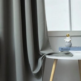 Beauty Home Ύφασμα κουρτίνας Blackout σκίασης Ideal Art 8400 Ύφασμα Φ280 Ανθρακίτης