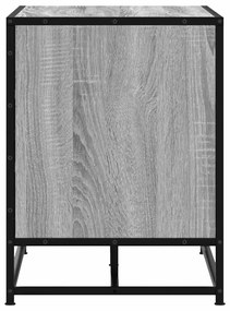 Παπουτσοθήκη Γκρι Sonoma 102x35x55 εκ. από Επεξεργασμένο Ξύλο - Γκρι