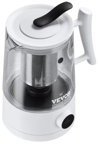 VEVOR Hydrogen Water Pitcher Generator, 1.5 L / 52.8 oz Large Capacity Hydrogen Generator Water Kettle, SPE and PEM Technology, Hydrogen Rich Water Ionizer Machine for Brewing Coffee or Tea