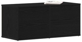 vidaXL Κονσόλα Τηλεόρασης από δρυς 80x34x35,5 εκ Επεξεργασμένο ξύλο