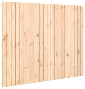 vidaXL Κεφαλάρι Τοίχου 140x3x110 εκ. από Μασίφ Ξύλο Πεύκου