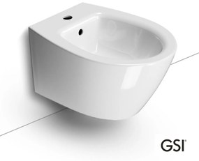 GSI Modo Swirl Μπιντέ Κρεμαστό Λευκό Πορσελάνινο 52cm