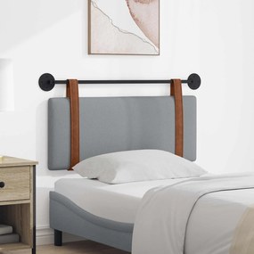 vidaXL Κρεμαστό Κεφαλάρι Ανοιχτό γκρι Αντίκα PU