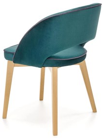 MARINO chair, color: velvet - MONOLITH 37 (dark green) DIOMMI V-PL-N-MARINO-D.MIODOWY-MONOLITH37