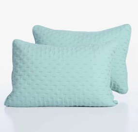 Ζεύγος Μαξιλαροθήκες Καπιτονέ (52x72) Nef-Nef Homeware Adelle Green