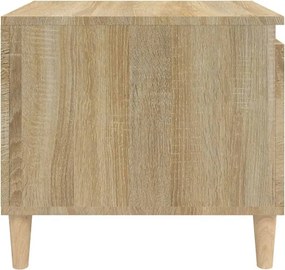 vidaXL Τραπεζάκι Σαλονιού Sonoma Δρυς 100x50x45 εκ. Επεξεργασμένο Ξύλο