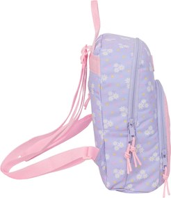 Σακίδιο Safta Bouquet Ροζ Λιλά 25 x 30 x 13 cm