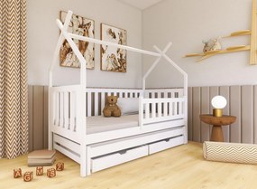 TYTUS 90x200 white teepee bunk bed Lano Furniture